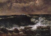 Gustave Courbet The Wave oil painting artist